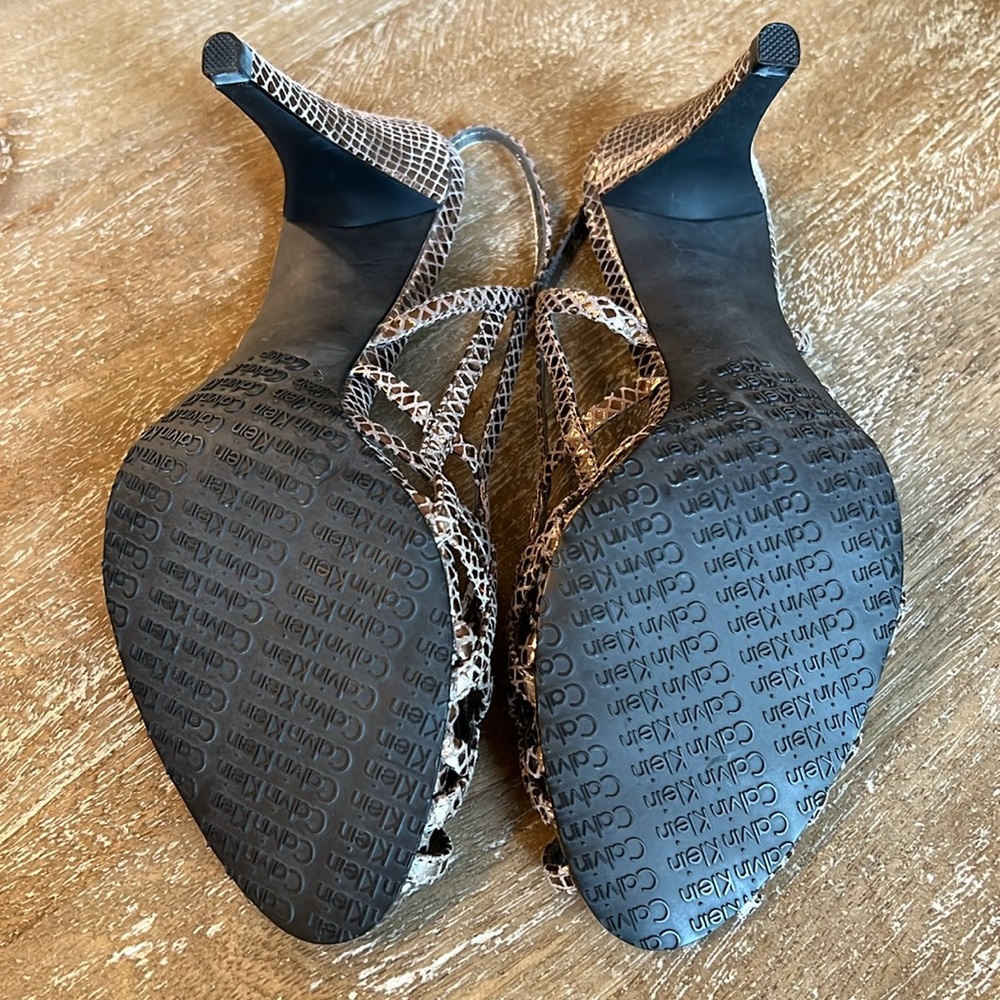 Calvin Klein Bronze Night Owl Slingback - Picture 4 of 9